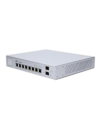 Ubiquiti Networks US 8   150 W Managed Gigabit Ethernet (10 100 1000) Power Over Ethernet conmutador de red (PoE), color blanco