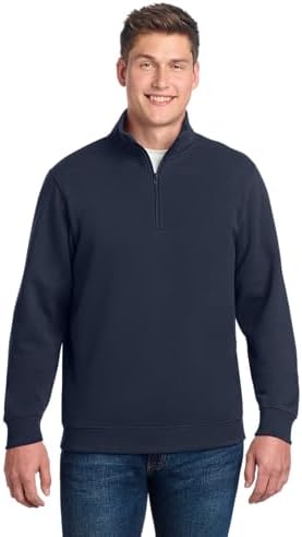 トップス 8egreedy Jerzees 8 oz., 50/50 NuBlend Quarter-Zip Cadet Collar Sweatshirt