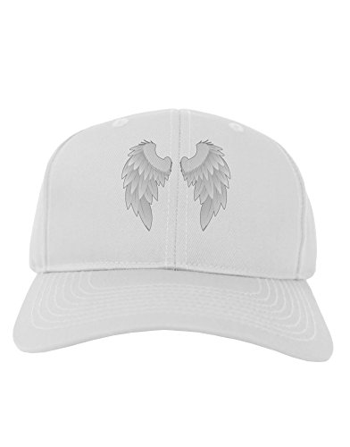 TOOLOUD Epic Angel Wings Design Adult Baseball Cap Hat - White