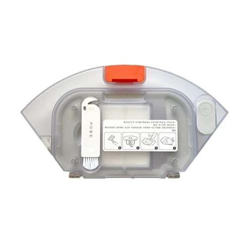 JEYQXZPG Water Tank Dust Box，Compatible for Xiaomi，Compatible for Mijia，E10 E12 B112 Robot Vacuum Cleaner Spare Parts Hepa Filter Accessories