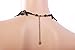 JoyTong Black Lace Necklace Earrings Set, Lace Pendant Choker and Eardrop (Red)