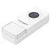 Spigen E100W Wireless Doorbell with 1 Button/Transmitter and 1 Ringer/Receiver and 1000 Feet Range with Over 50 Chimes