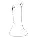 GLCON GS-09 Mini Lightweight Wireless Stereo Bluetooth BT Headset In-Ear Headphone Earphone Earpiece Earbud Microphone Mic,Noise Cancellation,for iPhone 5 6 7 iPad iPod Galaxy Android Cell Phone,White