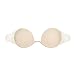 Oolala Backless Pushup Bra Lined Cups for DD DDD Busty Babes Nude