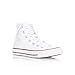 Converse Chuck Taylor All Star Canvas High Top,Optical White, 10 Women/8 Men
