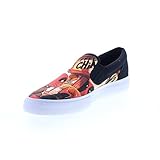 DC Men's Deadpool Villain 2 Skate Shoe, Black/White