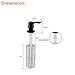 APPASO 17-Ounce Kitchen Dish Soap Dispenser Oil Rubbed Bronze Large Capacity- 480ml Bottle Built in Hand Sink Pump, Sink Soap Dispensers Replacement-3.15 Inch Threaded Tube