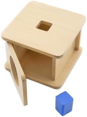 Montessori Imbucare Box with Cube