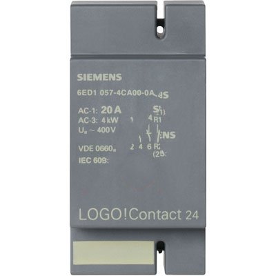 Siemens 6ED10574CA000AA0 , LOGO! Contact 24, Operating Voltage 24 VDC