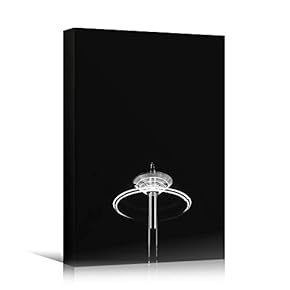 signwin Canvas Wall Art Building Lights Cityscape Colorful...