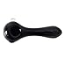 4.4-inch Handmade Collection Art Glass ... (Black)