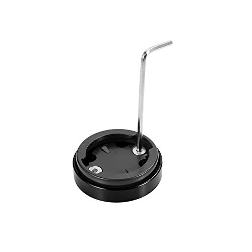 Kbrotech Bike Computer Holder Stem Mount Top Cap Cycling Stopwatch GPS Speedometer Mount Bracket Compatible Garmin Bryton CATEYE (Black)