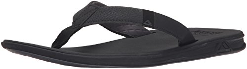 Reef Men s Slammed Rover Sandal, black, 9 M US