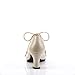 Funtasma Women's Victorian-03 Boot, Cream Polyurethane, 9 M US