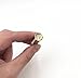 Jolmo Lander Emergency Keychain Lighter Titanium Waterproof Peanut Fire Starter Survival EDC Gear