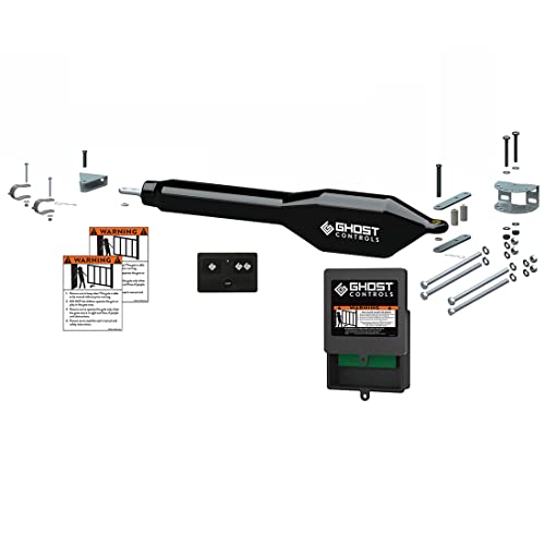 Ghost Controls HeavyDuty Automatic Gate Opener Kit for Swing Gates