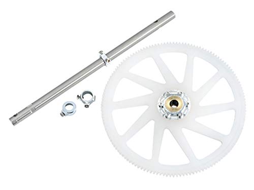 Microheli Titanium Main Shaft/CNC Delrin Main Gear/Auto-Rotation Hub Set - Blade 230S V2