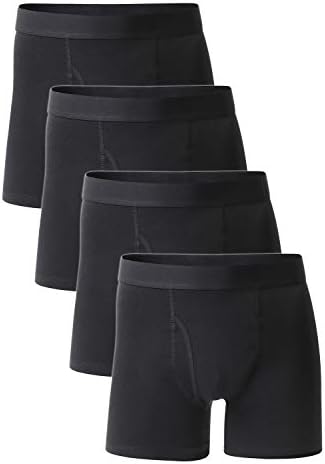Workstance ボクサーパンツ メンズ 下着 4枚セット 前開き ピュアコットン Alegrehome Com