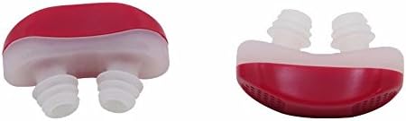 Anti Snoring Solution, Snore Stopper Device, Air Purifier Sleeping Breath Aid Nose Clip Snore Stopper to Ease Breathing Snoring,Natural and Comfortable Sleep (Red)