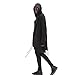 OLRIK Mens Hooded Outwear Plus Long Hoodies Overcoat