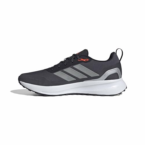 Homme RUNFALCON 5 TR Running Shoes, Core Black/Silver Metallic/Carbon, 40 EU