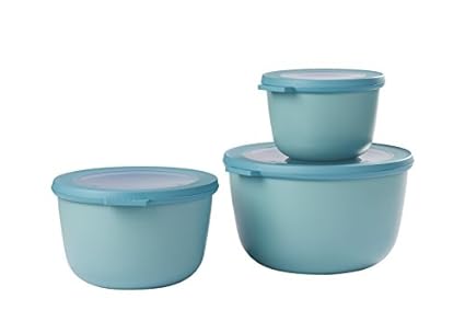 Mepal 500+1000+2000 -Nordic Green cirqula Set 3 dlg, Plastik, Grün, 19.2 x 12 cm