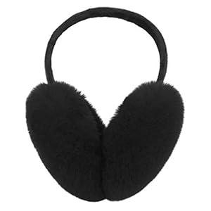 Simplicity Unisex Warm Faux Furry Winter Outdoor EarMuffs Foldable Ear Warmer