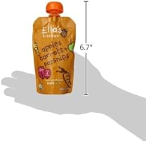 Ella's kitchen Organic 4 months carrots apples + parsnips (845901000021)