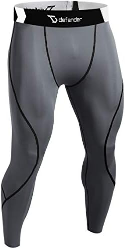 Defender Thermal Compression Pants Men Under Jerseys Legging Shorts Tights
