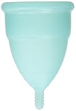 Anigan EvaCup, Top-Quality, Reusable Menstrual Cup, Eco-Friendly Alternative to Tampons, Blizzard Blue, Large