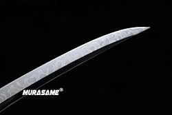 MURASAME Tanto Sword L6 Steel Choji Hitatsura Hamon