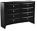 Coaster Furniture Briana 8-Drawer Dresser Black 200703