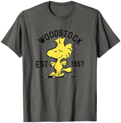 Amazon.com: Peanuts Woodstock Graphic T-Shirt, Yellow, Unisex