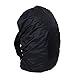 Joy Walker Backpack Rain Cover Waterproof Breathable Suitable for (15-30L, 30-40L, 40-50L, 50-70L, 70-90L) Backpack Hiking/Camping/Traveling (black, XXL (for 70-90L backpack))