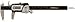 Fowler 54-100-000-2, Digital Caliper with 0-6