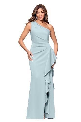 Xscape Women's Long Off-the-Shoulder Sweetheart Neckline Formal Evening Gown wi…