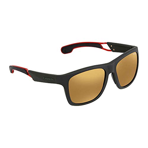 Carrera 4007/S Sunglasses CA4007S-0DLD-K1-5618 - Matte Green Military Frame, Brown Gold Sp Lenses,