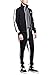G-Style USA Men's Side Stripe Zipper Jacket Drawstring Waistband Tracksuit