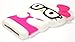 Bukit Cell Hot Pink 3D Hello Kitty with Glasses Touch 4 Case; 4 Items: Silicone Case + BUKIT CELL Trademark Cloth + Screen Protector + Metallic Stylus Touch Pen