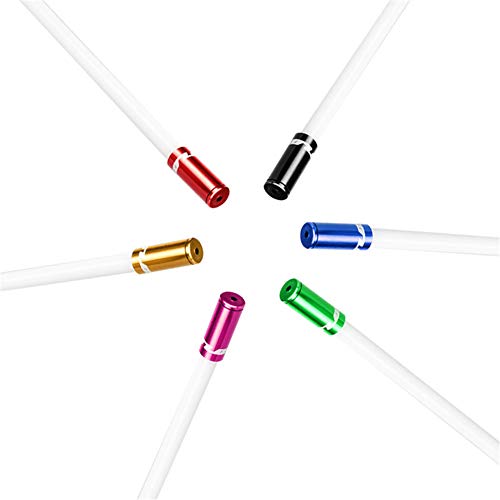 Gub Mixed Color 100Pcs/Bottle 4mm Shift Alloy MTB Road Bike Brake Cable Cap Shift Cable Bicycle Derailleur Shifter Cable End Tip Cap