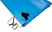 Bertech ESD Anti-Static Table Mat Kit, 2 Ft x 3 Ft, Blue, Includes an ESD Wrist Strap and ESD Grounding Cord, MADE IN USA