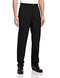 Wrangler Men's Riata Pleated Front Casual Pant,Black,38x30