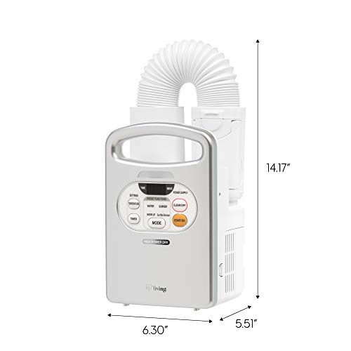 IRIS USA BLWC2, Portable Blanket Warmer for Warming Bed and Couch