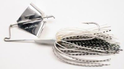 Boogerman Buzz Bait 1/4 Speck Shad/Silver by Boogerman Lures