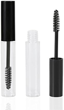2 Pcs 10ml Empty Plastic Mascara Bottle Eyelashes Growth Oil Tube Container Cosmetic Mascara DIY Makeup Refillable Bottles