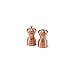 Olde Thompson Columbia Copper Pepper Mill & Salt Shaker Set