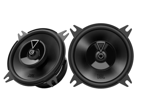 JBL Club 44F 100 mm 2-Wege Koaxial Auto-Lautsprecher, 35 W RMS/105 W MAX, Schwarz