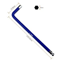 FOCMKEAS 2 PCS 10mm Ball End Hex Key Allen