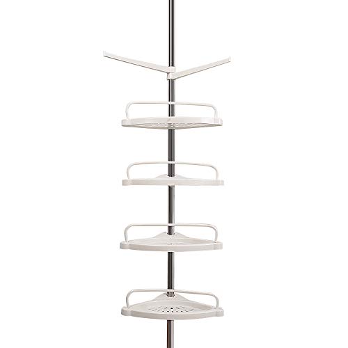 image for Siamchoice24 Rack Bathroom Kitchen Holder Storage 4 Tier Shelf Removab