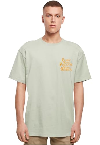 Merchcode Herren Mp0008580-funky Pineapple Oversized T-Shirt, Softsalvia, M EU